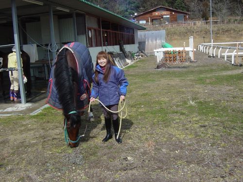 ホマレオーまた来るからね「エーもう帰るのどうして?」