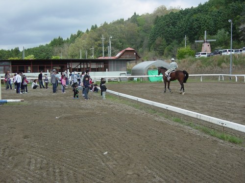 会員による準備運動