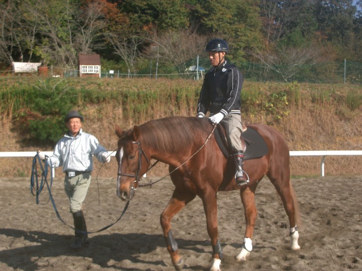乗馬教室2014秋 第二日目 035