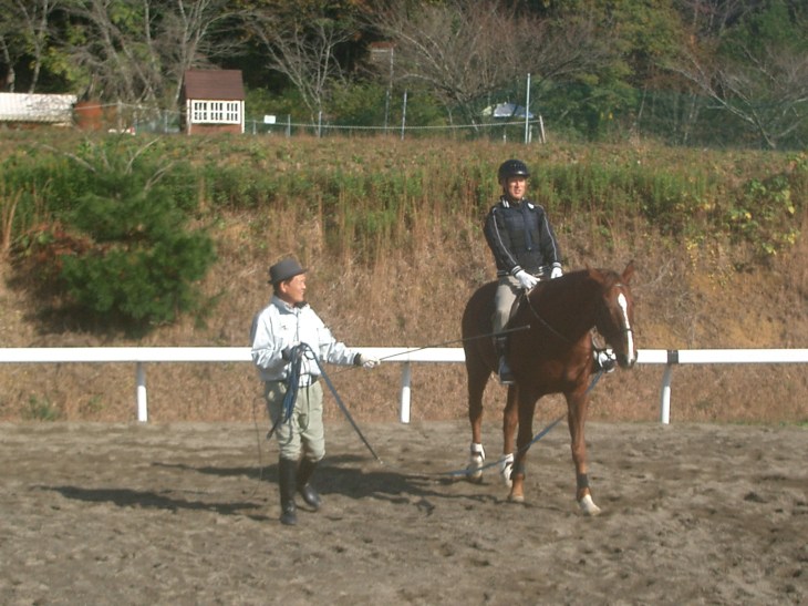 乗馬教室2014秋 第二日目 036