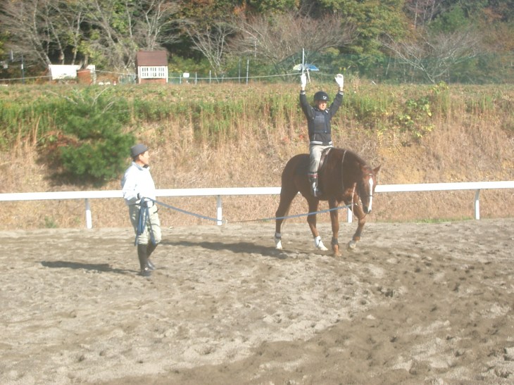 乗馬教室2014秋 第二日目 043