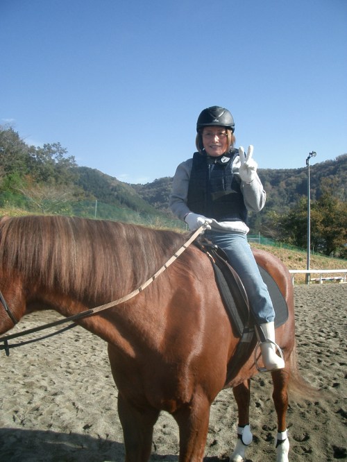 乗馬教室2014秋 第二日目 044