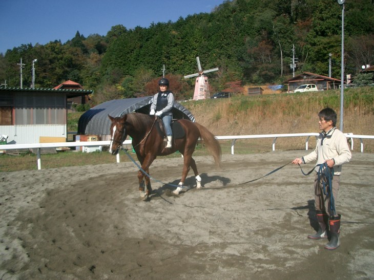 乗馬教室2014秋 第二日目 045