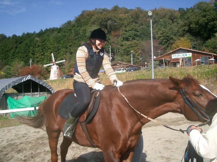 乗馬教室2014秋 第二日目 058