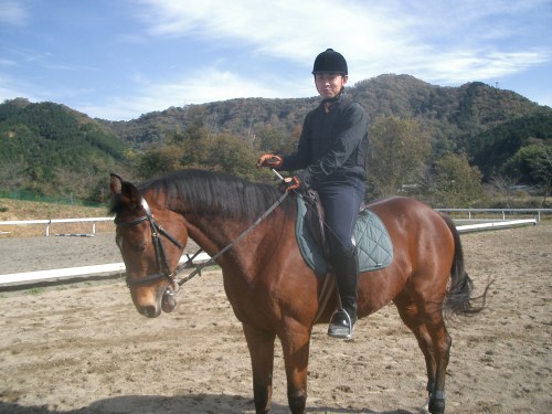 乗馬教室2014秋　第二日目 065