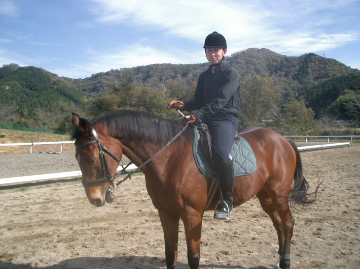 乗馬教室2014秋 第二日目 065