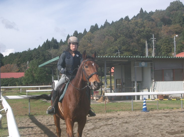 乗馬教室2014秋 第二日目 066